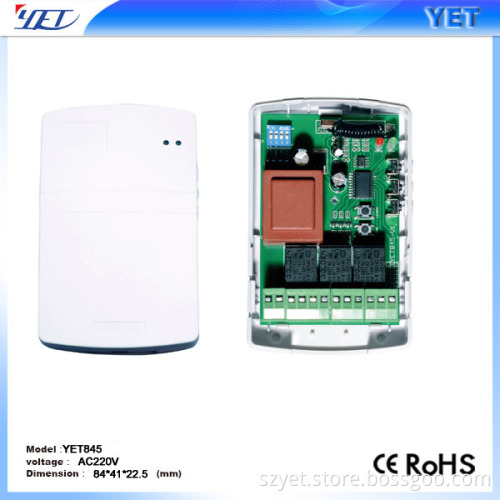 Universal garage door AC control unit 110V 220V YET845